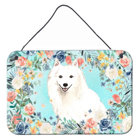 Carolines Treasures Japanese Spitz Wall or Door Hanging Prints CK3422DS812